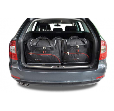 MALETAS ESPECIFICAS PARA SKODA SUPERB KOMBI 2010-2015 CONJUNTO DE BOLSAS DE COCHE 5 UNIDADES