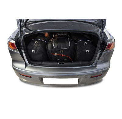 MALETAS ESPECIFICAS PARA MITSUBISHI LANCER LIMOUSINE 2007-2016 CONJUNTO DE BOLSAS 4 UNIDADES