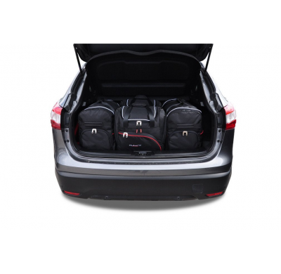 MALETAS ESPECIFICAS PARA NISSAN QASHQAI 2014-2017 CONJUNTO DE BOLSAS DE COCHE 4 UNIDADES