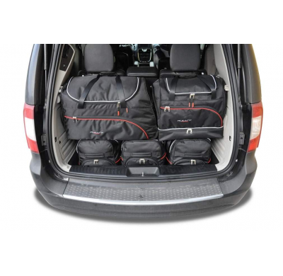 MALETAS ESPECIFICAS PARA LANCIA VOYAGER 2011+ CONJUNTO DE BOLSAS DE COCHE 5 UNIDADES