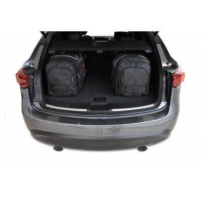 MALETAS ESPECIFICAS PARA INFINITI QX70 2013-2018 CONJUNTO DE BOLSAS DE COCHE 4 UNIDADES
