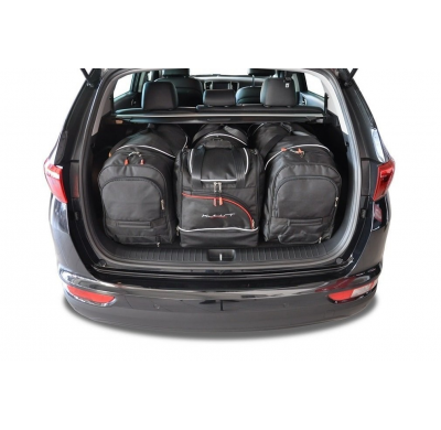 MALETAS ESPECIFICAS PARA KIA SPORTAGE 2016-2021 CONJUNTO DE BOLSAS DE COCHE 4 UNIDADES