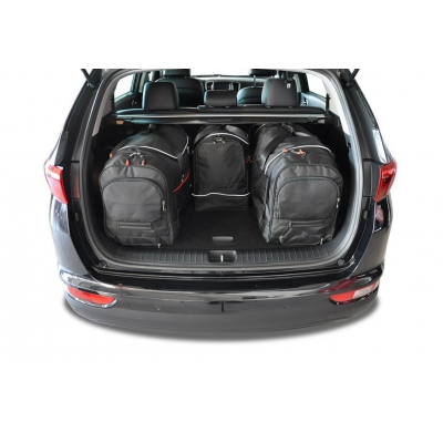 MALETAS ESPECIFICAS PARA KIA SPORTAGE 2016-2021 CONJUNTO DE BOLSAS DE COCHE 4 UNIDADES