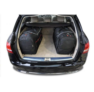 MALETAS ESPECIFICAS PARA MERCEDES-BENZ C KOMBI 2014-2021 CONJUNTO DE BOLSAS 4 UNIDADES