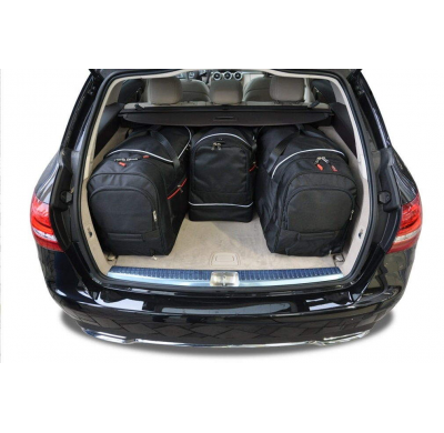 MALETAS ESPECIFICAS PARA MERCEDES-BENZ C KOMBI 2014-2021 CONJUNTO DE BOLSAS 4 UNIDADES