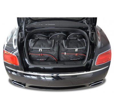 MALETAS ESPECIFICAS PARA BENTLEY CONTINENTAL NEW FLYING SPUR 2005+ CONJUNTO DE BOLSAS DE COCHE 5 UNIDADES