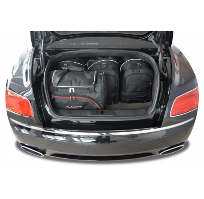 MALETAS ESPECIFICAS PARA BENTLEY CONTINENTAL NEW FLYING SPUR 2005+ CONJUNTO DE BOLSAS DE COCHE 5 UNIDADES