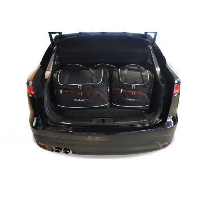 MALETAS ESPECIFICAS PARA JAGUAR F-PACE 2015+ CONJUNTO DE BOLSAS DE COCHE 5 UNIDADES