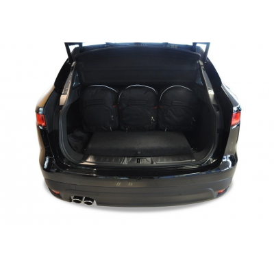 MALETAS ESPECIFICAS PARA JAGUAR F-PACE 2015+ CONJUNTO DE BOLSAS DE COCHE 5 UNIDADES