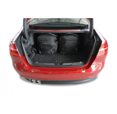MALETAS ESPECIFICAS PARA JAGUAR XE 2015-2018 CONJUNTO DE BOLSAS DE COCHE 4 UNIDADES