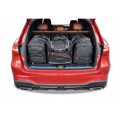 MALETAS ESPECIFICAS PARA MERCEDES-BENZ GLC 2015+ CONJUNTO DE BOLSAS DE COCHE 4 UNIDADES