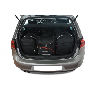 MALETAS ESPECIFICAS PARA VW GOLF SPORTSVAN 2013+ CONJUNTO DE BOLSAS DE COCHE 4 UNIDADES