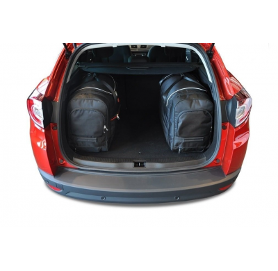 MALETAS ESPECIFICAS PARA RENAULT MEGANE GRANDTOUR 2009-2016 CONJUNTO DE BOLSAS 4 UNIDADES