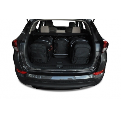 MALETAS ESPECIFICAS PARA HYUNDAI TUCSON 2015-2020 CONJUNTO DE BOLSAS DE COCHE 4 UNIDADES