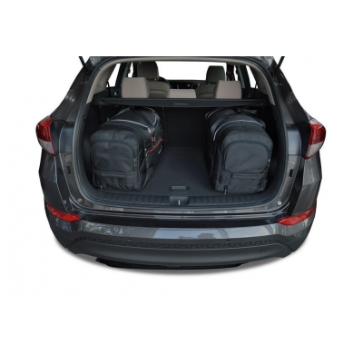 MALETAS ESPECIFICAS PARA HYUNDAI TUCSON 2015-2020 CONJUNTO DE BOLSAS DE COCHE 4 UNIDADES
