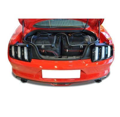 MALETAS ESPECIFICAS PARA FORD MUSTANG FASTBACK 2014+ CONJUNTO DE BOLSAS DE COCHE 5 UNIDADES