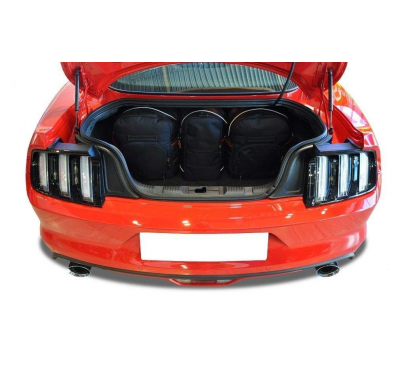 MALETAS ESPECIFICAS PARA FORD MUSTANG FASTBACK 2014+ CONJUNTO DE BOLSAS DE COCHE 5 UNIDADES
