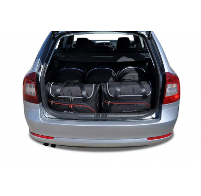 MALETAS ESPECIFICAS PARA SKODA OCTAVIA KOMBI 2004-2013 CONJUNTO DE BOLSAS 5 UNIDADES
