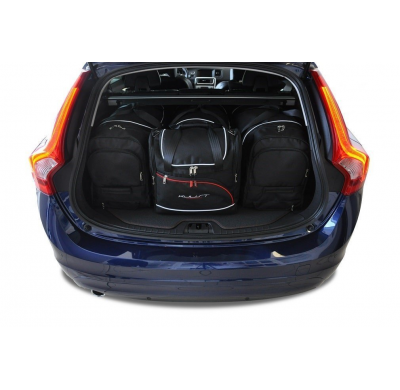 MALETAS ESPECIFICAS PARA VOLVO V60 2010-2018 CONJUNTO DE BOLSAS DE COCHE 4 UNIDADES