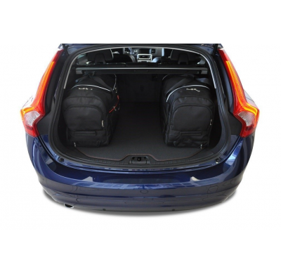 MALETAS ESPECIFICAS PARA VOLVO V60 2010-2018 CONJUNTO DE BOLSAS DE COCHE 4 UNIDADES