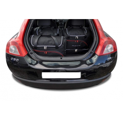 MALETAS ESPECIFICAS PARA VOLVO C30 2006-2012 CONJUNTO DE BOLSAS 4 UNIDADES
