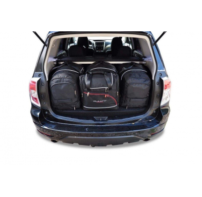 MALETAS ESPECIFICAS PARA SUBARU FORESTER 2008-2013 CONJUNTO DE BOLSAS DE COCHE 4 UNIDADES