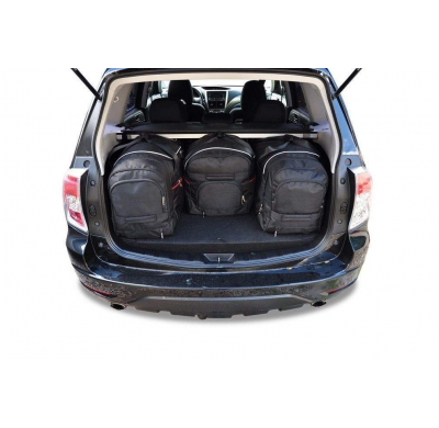 MALETAS ESPECIFICAS PARA SUBARU FORESTER 2008-2013 CONJUNTO DE BOLSAS DE COCHE 4 UNIDADES