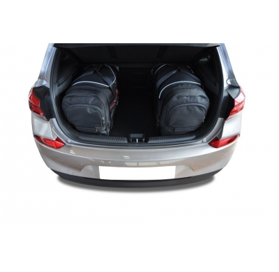 MALETAS ESPECIFICAS PARA HYUNDAI i30 HATCHBACK 2017+ CONJUNTO DE BOLSAS 4 UNIDADES