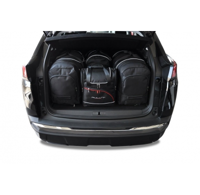 MALETAS ESPECIFICAS PARA PEUGEOT 3008 2016+ CONJUNTO DE BOLSAS DE COCHE 4 UNIDADES