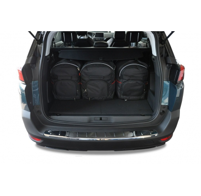 MALETAS ESPECIFICAS PARA PEUGEOT 5008 2017+ CONJUNTO DE BOLSAS DE COCHE 5 UNIDADES