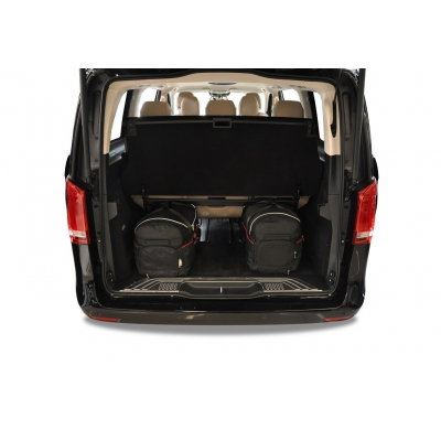MALETAS ESPECIFICAS PARA MERCEDES-BENZ V LONG 2015+ CONJUNTO DE BOLSAS 7 UNIDADES