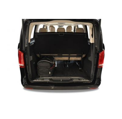 MALETAS ESPECIFICAS PARA MERCEDES-BENZ V LONG 2015+ CONJUNTO DE BOLSAS 7 UNIDADES