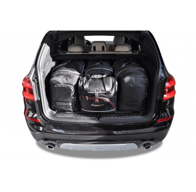 MALETAS ESPECIFICAS PARA BMW X3 2017+ CONJUNTO DE BOLSAS DE COCHE 4 UNIDADES
