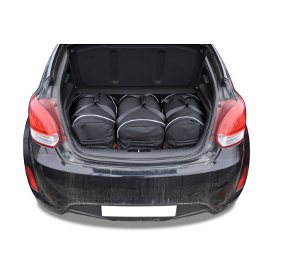 MALETAS ESPECIFICAS PARA HYUNDAI VELOSTER COUPE 2011-2014 CONJUNTO DE BOLSAS 3 UNIDADES