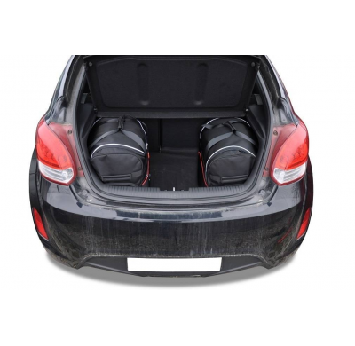 MALETAS ESPECIFICAS PARA HYUNDAI VELOSTER COUPE 2011-2014 CONJUNTO DE BOLSAS 3 UNIDADES