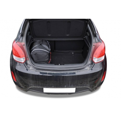 MALETAS ESPECIFICAS PARA HYUNDAI VELOSTER COUPE 2011-2014 CONJUNTO DE BOLSAS 3 UNIDADES