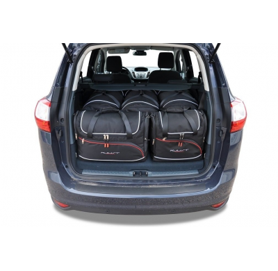 MALETAS ESPECIFICAS PARA FORD Grand C-Max 2010+2015 CONJUNTO DE BOLSAS 5 UNIDADES