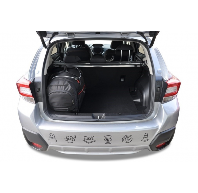 MALETAS ESPECIFICAS PARA SUBARU XV 2017+ CONJUNTO DE BOLSAS DE COCHE 4 UNIDADES