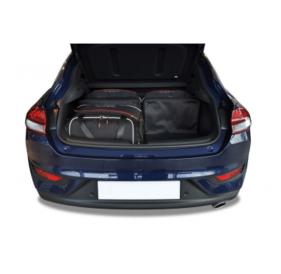 MALETAS ESPECIFICAS PARA HYUNDAI i30 FASTBACK 2017+ CONJUNTO DE BOLSAS 4 UNIDADES