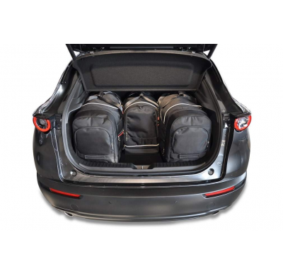 MALETAS ESPECIFICAS PARA MAZDA CX-30 2019+ CONJUNTO DE BOLSAS DE COCHE 4 UNIDADES