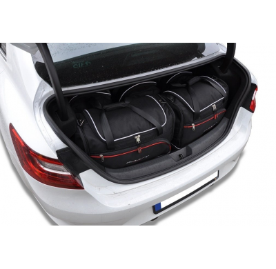 MALETAS ESPECIFICAS PARA RENAULT MEGANE GRANDCOUPE 2016+ CONJUNTO DE BOLSAS DE COCHE 5 UNIDADES