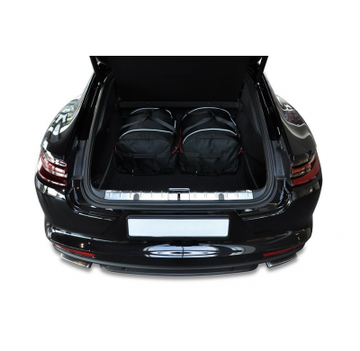MALETAS ESPECIFICAS PARA PORSCHE PANAMERA E-HYBRID 2016+ CONJUNTO DE BOLSAS DE COCHE 4 UNIDADES