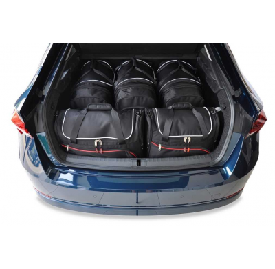 MALETAS ESPECIFICAS PARA SKODA OCTAVIA LIFTBACK 2020+ CONJUNTO DE BOLSAS DE COCHE 5 UNIDADES