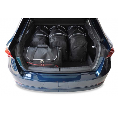 MALETAS ESPECIFICAS PARA SKODA OCTAVIA LIFTBACK 2020+ CONJUNTO DE BOLSAS DE COCHE 5 UNIDADES