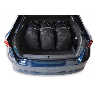 MALETAS ESPECIFICAS PARA SKODA OCTAVIA LIFTBACK 2020+ CONJUNTO DE BOLSAS DE COCHE 5 UNIDADES