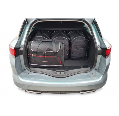 MALETAS ESPECIFICAS PARA RENAULT MEGANE GRANDTOUR PLUG-IN HYBRID 2020+ CONJUNTO DE BOLSAS DE COCHE 5 UNIDADES