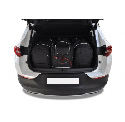 MALETAS ESPECIFICAS PARA OPEL GRANDLAND X HYBRID 4 2019+ CONJUNTO DE BOLSAS 4 UNIDADES
