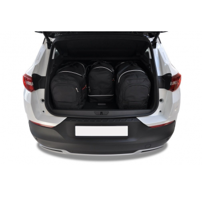 MALETAS ESPECIFICAS PARA OPEL GRANDLAND X HYBRID 4 2019+ CONJUNTO DE BOLSAS 4 UNIDADES