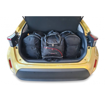MALETAS ESPECIFICAS PARA TOYOTA YARIS CROSS 2020+ CONJUNTO DE BOLSAS DE COCHE 4 UNIDADES