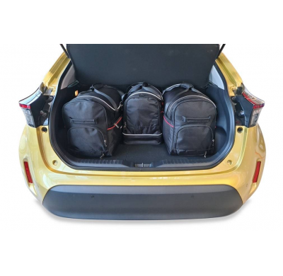 MALETAS ESPECIFICAS PARA TOYOTA YARIS CROSS 2020+ CONJUNTO DE BOLSAS DE COCHE 4 UNIDADES